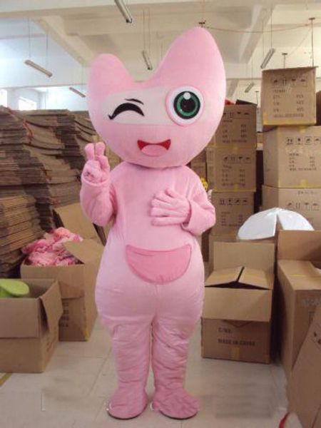 2019 pink cartoon character costume mascot custom fancy dress size, Red;yellow
2019 pink cartoon character costume mascot custom fancy dress size, Red;yellow