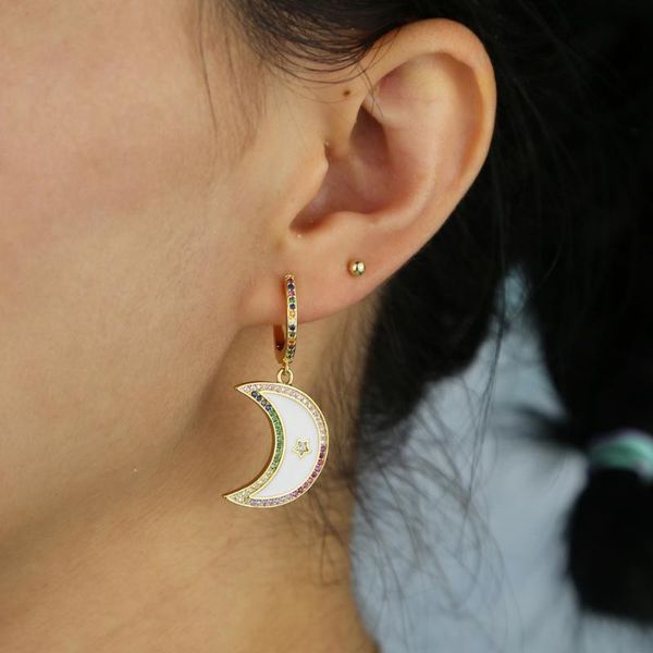 fashion colorful tassel beautiful drop earrings golden shiny crystal star moon jewelry charming earring valentines gift, Golden;silver
fashion colorful tassel beautiful drop earrings golden shiny crystal star moon jewelry charming earring valentines gift, Golden;silver