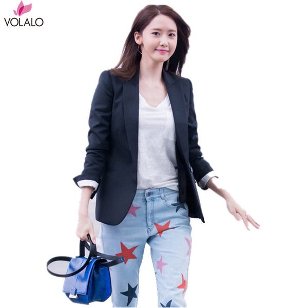 2019 spring autumn fashion blazer jacket women suit european work thin suit blazer long sleeve mujer outerwear 09, White;black
2019 spring autumn fashion blazer jacket women suit european work thin suit blazer long sleeve mujer outerwear 09, White;black