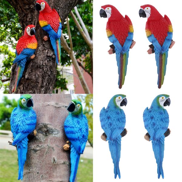 4pcs simulation parrot toy lifelike figurine artificial garden decor model sculpture ornament half side resin
4pcs simulation parrot toy lifelike figurine artificial garden decor model sculpture ornament half side resin