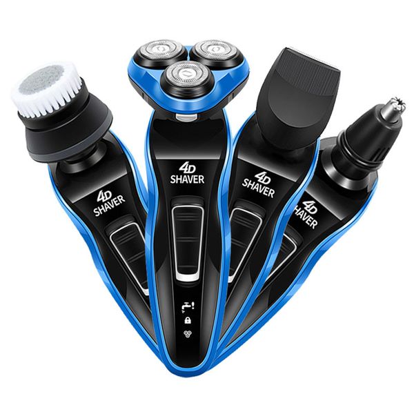 4 in 1 new electric shaver kit rechargeable personal care tools wet and dry beard trimmer shaving machine multifunctional razor
4 in 1 new electric shaver kit rechargeable personal care tools wet and dry beard trimmer shaving machine multifunctional razor