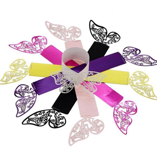 hollow butterfly napkin buckles paper napkin rings laser cut multicolor for party wedding favors l table decorations
hollow butterfly napkin buckles paper napkin rings laser cut multicolor for party wedding favors l table decorations