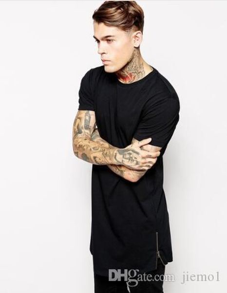 2017 kanye long t shirt men hip hop black t-shirt longline extra long tee shirt for male zipper over size streetwear tshirt, White;black
2017 kanye long t shirt men hip hop black t-shirt longline extra long tee shirt for male zipper over size streetwear tshirt, White;black