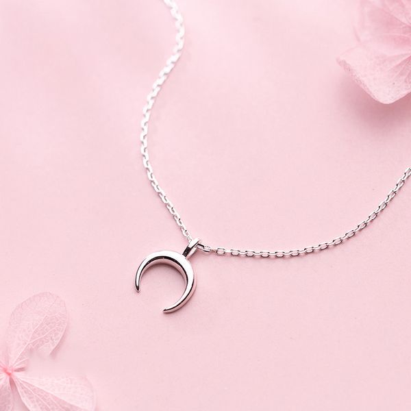 925 silver pendants moon necklace choker friend kolye vintage boho bijoux femme collier collane necklace women jewelry
925 silver pendants moon necklace choker friend kolye vintage boho bijoux femme collier collane necklace women jewelry