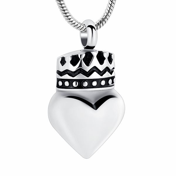 ijd9406 new design heart cremation pendant funeral urn casket loss of love memory urns for human/ animal pet, Silver
ijd9406 new design heart cremation pendant funeral urn casket loss of love memory urns for human/ animal pet, Silver