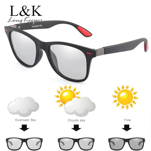 classic pchromic polarized sunglasses men chameleon change color square sun glasses male gafas de sol driving uv400 goggles, White;black
classic pchromic polarized sunglasses men chameleon change color square sun glasses male gafas de sol driving uv400 goggles, White;black