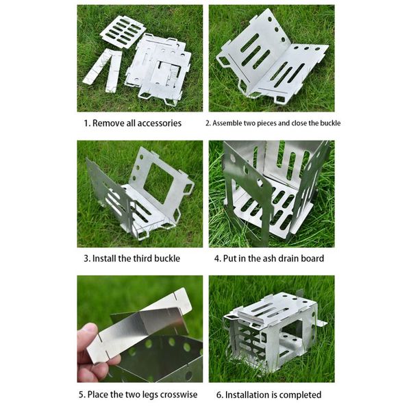 outdoor camping stove portable ultralight folding stainless steel wood stove tray hiking fishing pocket alcohol stove
outdoor camping stove portable ultralight folding stainless steel wood stove tray hiking fishing pocket alcohol stove