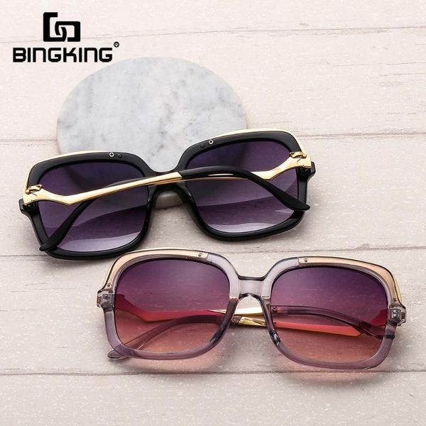 bingking new fashion women sunglasses ocean piece sunglasses trend casual wild retro korean version of the glasses, White;black
bingking new fashion women sunglasses ocean piece sunglasses trend casual wild retro korean version of the glasses, White;black