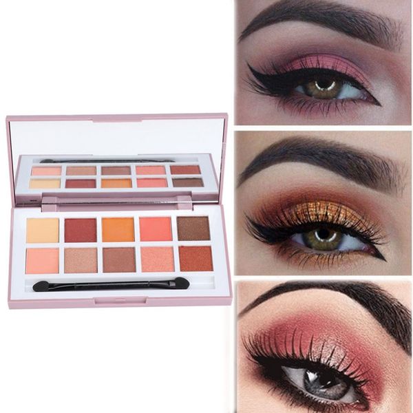 10 colors shimmer matte eye shadow sweatproof non-dizzy dyeing silky eyeshadow palette 2019
10 colors shimmer matte eye shadow sweatproof non-dizzy dyeing silky eyeshadow palette 2019