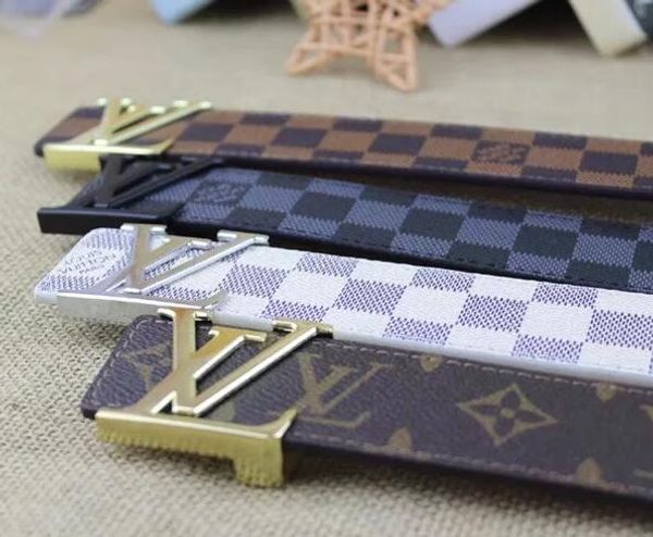 2019 men's and women's belt designer high-grade belt letter buckle top fashion belt free shipping