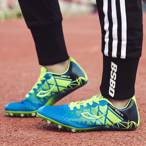 kid's athletic shoes 2020 children's track sneakers spring autumn kids trainers boys blue green spikes shoes, Black
kid's athletic shoes 2020 children's track sneakers spring autumn kids trainers boys blue green spikes shoes, Black