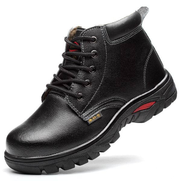 big size mens fashion steel head working safety cotton shoes warm plush shoe anti-puncture ankle fur winter snow boots security, Black
big size mens fashion steel head working safety cotton shoes warm plush shoe anti-puncture ankle fur winter snow boots security, Black