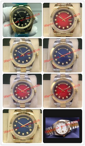 8 colors elling 41mm red blue dial asia 2813 movement mechanical automatic gold silver steel band men's watches, Slivery;brown
8 colors elling 41mm red blue dial asia 2813 movement mechanical automatic gold silver steel band men's watches, Slivery;brown