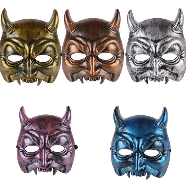 demon scary masks halloween half face party atmosphere funny masks pp plastic facepiece opp packing with various color 2 8jq j1
demon scary masks halloween half face party atmosphere funny masks pp plastic facepiece opp packing with various color 2 8jq j1