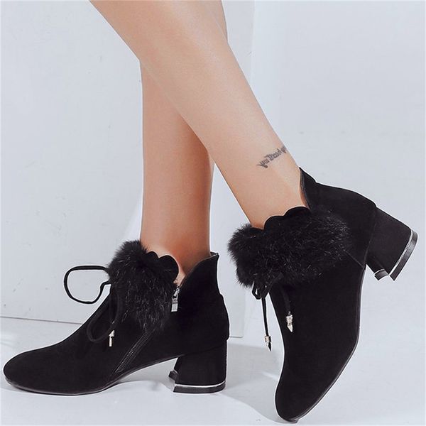 boots women shoes women fashion high heel lace up ankle boots ladies buckle platform artificial leather shoes bota feminina#g4, Black
boots women shoes women fashion high heel lace up ankle boots ladies buckle platform artificial leather shoes bota feminina#g4, Black