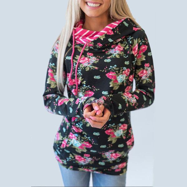 2019 autumn winter warm women floral hoodie long sleeve sweatshirts hooded sweatshirt hoody casual pullover jumper boho, Black
2019 autumn winter warm women floral hoodie long sleeve sweatshirts hooded sweatshirt hoody casual pullover jumper boho, Black