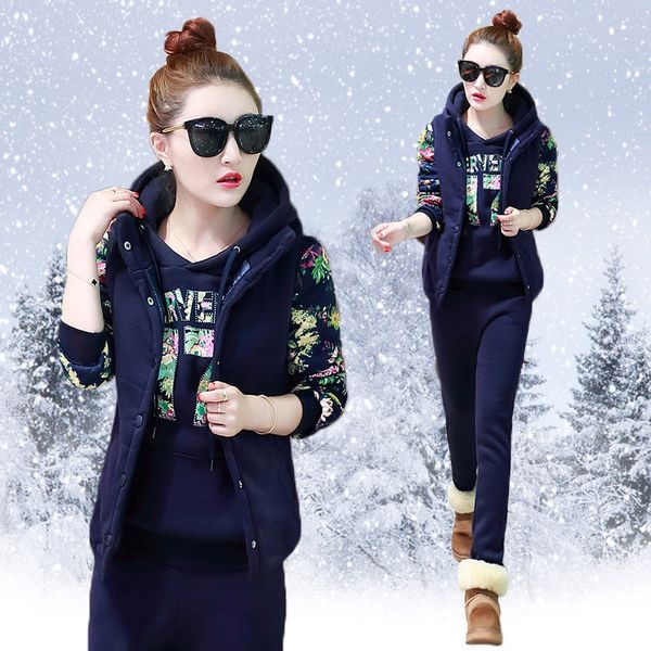 voobuyla женщины печати костюмы осень зима 3 piece set толстовки толстовка + жилет + брюки спортивный костюм ватки бег бег костюм
voobuyla женщины печати костюмы осень зима 3 piece set толстовки толстовка + жилет + брюки спортивный костюм ватки бег бег костюм