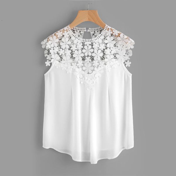women blouses for women keyhole back daisy lace shoulder shell summer white cap sleeve elegant blouse 
women blouses for women keyhole back daisy lace shoulder shell summer white cap sleeve elegant blouse
