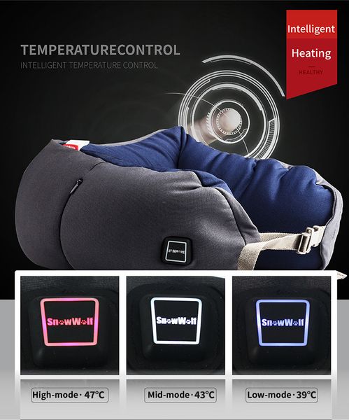 multifunctional infrared heated u shaped neck health-care pillow with usb for travel airplane christmas gift pillows sa-8, Blue;black
multifunctional infrared heated u shaped neck health-care pillow with usb for travel airplane christmas gift pillows sa-8, Blue;black