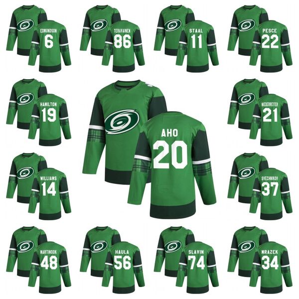 carolina hurricanes 2020 st. patricks day jersey sebastian aho andrei svechnikov teuvo teravainen dougie hamilton jaccob slavin staal, Black;red
carolina hurricanes 2020 st. patricks day jersey sebastian aho andrei svechnikov teuvo teravainen dougie hamilton jaccob slavin staal, Black;red