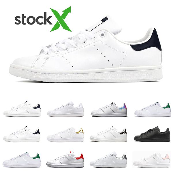 2020 smith men women flat sneakers green black white navy blue oreo rainbow stan fashion mens trainer outdoor sports shoes size 36-44
2020 smith men women flat sneakers green black white navy blue oreo rainbow stan fashion mens trainer outdoor sports shoes size 36-44