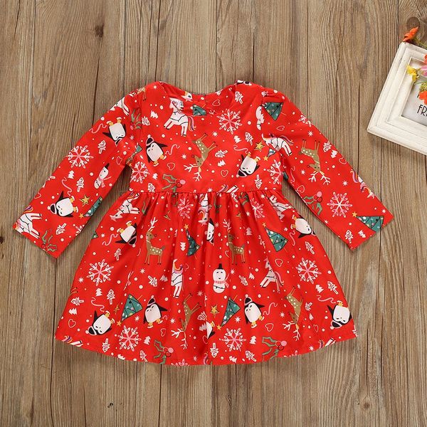 autumn winter dress girls christmas dress kids dresses for girls long sleeve winter cartoon print clothes dresses wy4, Red;yellow
autumn winter dress girls christmas dress kids dresses for girls long sleeve winter cartoon print clothes dresses wy4, Red;yellow