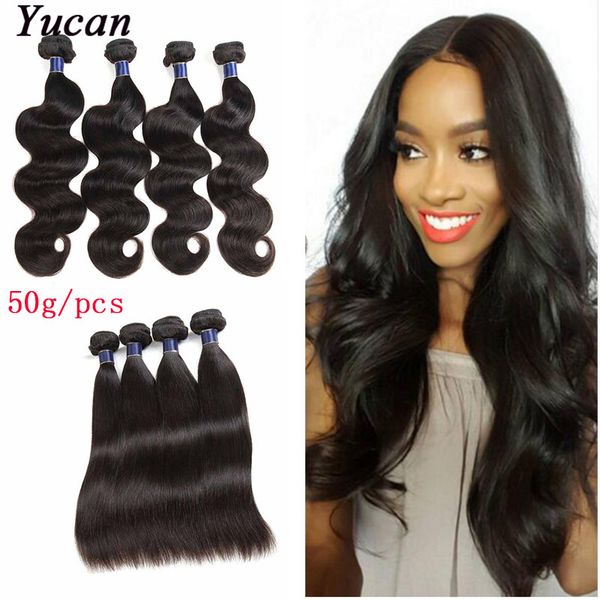 brazilian remy human hair weaves body wave unprocessed 8a peruvian malaysian indian cambodian mongolian straight hair extensions 50g/pcs, Black
brazilian remy human hair weaves body wave unprocessed 8a peruvian malaysian indian cambodian mongolian straight hair extensions 50g/pcs, Black
