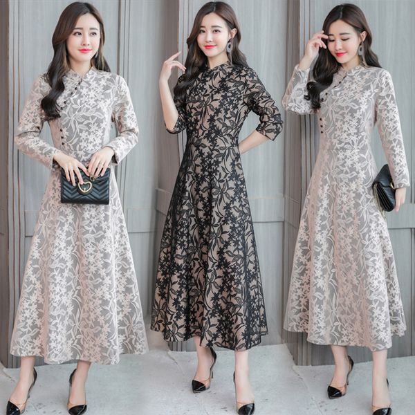 2019 chinese dress qipao cheongsam classic chiffon graceful floral dress for women classic sfloral print robe cheongsam party, Red
2019 chinese dress qipao cheongsam classic chiffon graceful floral dress for women classic sfloral print robe cheongsam party, Red