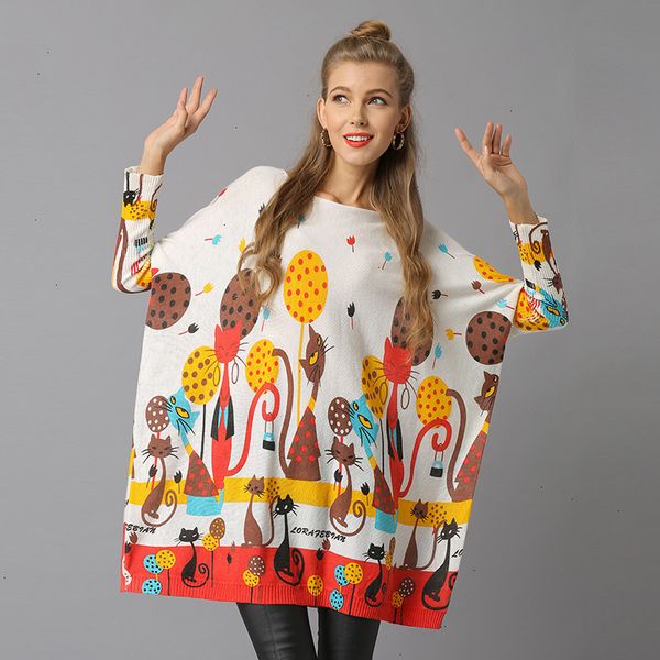 sweater women woman designer sweaters woman sweater oversize long batwing sleeve pullovers o neck casual regular print loose female, White;black
sweater women woman designer sweaters woman sweater oversize long batwing sleeve pullovers o neck casual regular print loose female, White;black