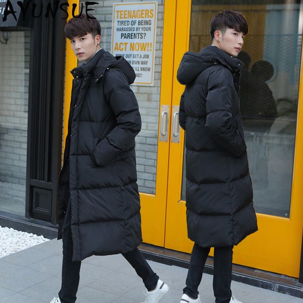 ayunsue long duck down jacket men winter coat plus size warm puffer jacket men korean overcoat parka doudoune homme kj2637, Black
ayunsue long duck down jacket men winter coat plus size warm puffer jacket men korean overcoat parka doudoune homme kj2637, Black
