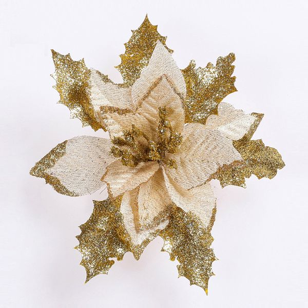 haochu merry christmas 5pcs/lot 17cm santa artificial flower gold christmas decorations for home navidad tree ornament flowers
haochu merry christmas 5pcs/lot 17cm santa artificial flower gold christmas decorations for home navidad tree ornament flowers