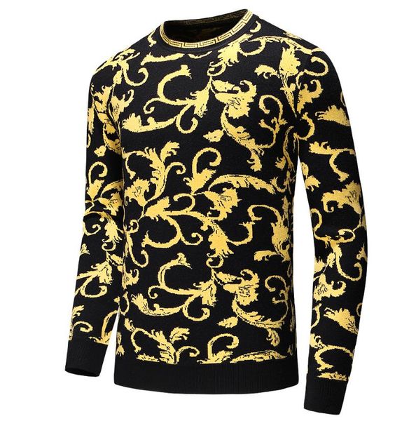 autumn pullover casual sweaters for men fashion long sleeve mens winter hoodies flower print o neck sweaters men, White;black
autumn pullover casual sweaters for men fashion long sleeve mens winter hoodies flower print o neck sweaters men, White;black