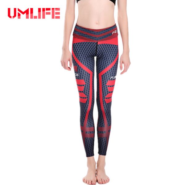 umlife women printed fitness yoga pants sports leggings elastic compression pants workout high waist running tights slim, White;red
umlife women printed fitness yoga pants sports leggings elastic compression pants workout high waist running tights slim, White;red