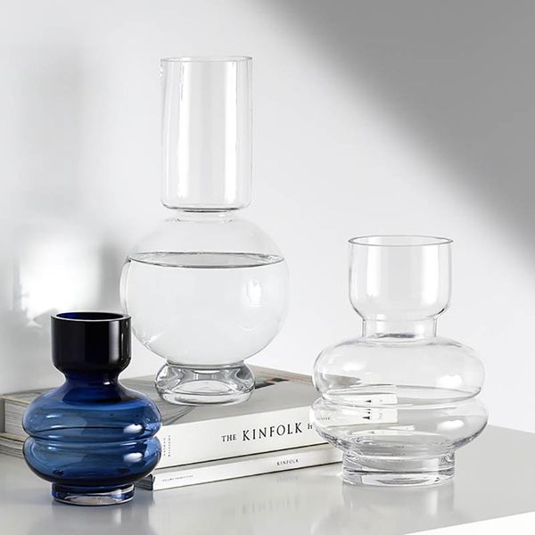 nordic glass vase transparent hydroponic decoration living room flower arrangement container modern home decoration accessories
nordic glass vase transparent hydroponic decoration living room flower arrangement container modern home decoration accessories
