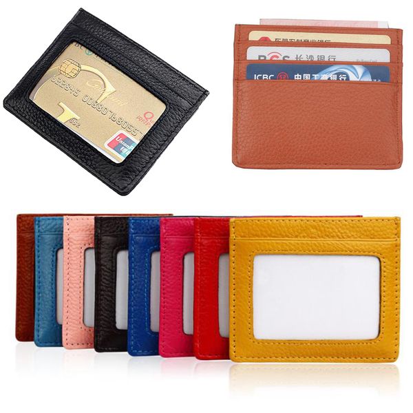 card wallet genuine leather mini purses credit card slot money holder cowhide pocket banknote pack gift for women men, Brown;gray
card wallet genuine leather mini purses credit card slot money holder cowhide pocket banknote pack gift for women men, Brown;gray