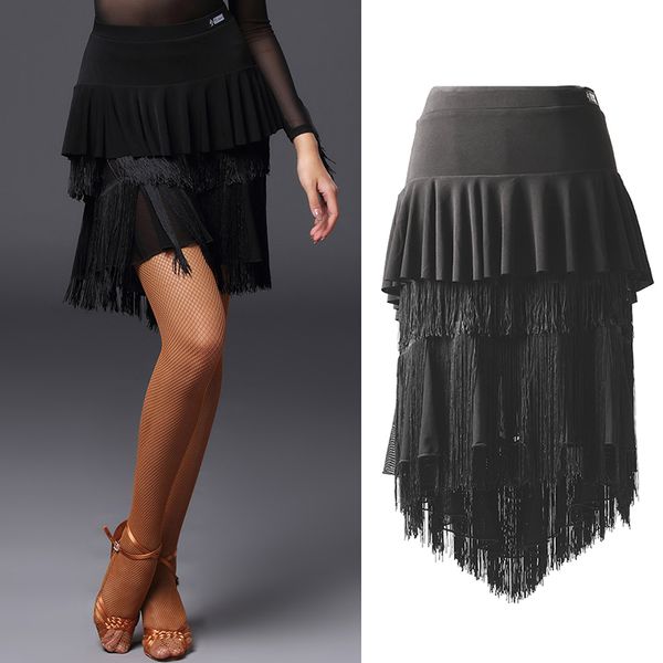 2019 latin dance skirt tassel latin dance skirt for woman female lady ballroom costume practice dwy2765, Black;red
2019 latin dance skirt tassel latin dance skirt for woman female lady ballroom costume practice dwy2765, Black;red