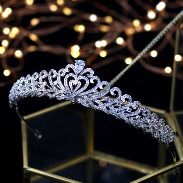 simple elegant princess tiara sweet wedding hair accessories bridal tiaras, Silver
simple elegant princess tiara sweet wedding hair accessories bridal tiaras, Silver