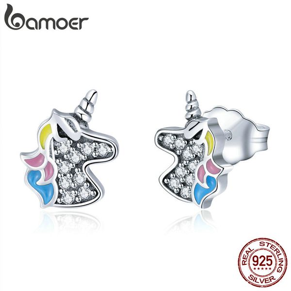bamoer 2018 925 sterling silver dazzling licorne memory stud earrings silver for women & girls sterling-silver-jewelry sce426, Golden;silver
bamoer 2018 925 sterling silver dazzling licorne memory stud earrings silver for women & girls sterling-silver-jewelry sce426, Golden;silver