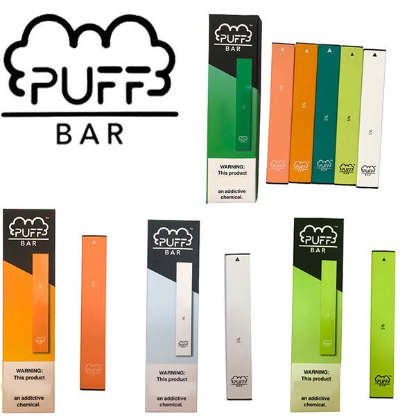 2019 Vape Puff Bar Disposable Vape Pen device kit full-filled Pod Starter Kit 280mAh Battery 19 Colors with arrow and 5% Vaporizer Pens
2019 Vape Puff Bar Disposable Vape Pen device kit full-filled Pod Starter Kit 280mAh Battery 19 Colors with arrow and 5% Vaporizer Pens