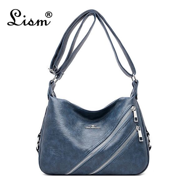 large capacity multi-pocket women messenger bags female soft leather shoulder crossbody bags for women sac a main femme
large capacity multi-pocket women messenger bags female soft leather shoulder crossbody bags for women sac a main femme
