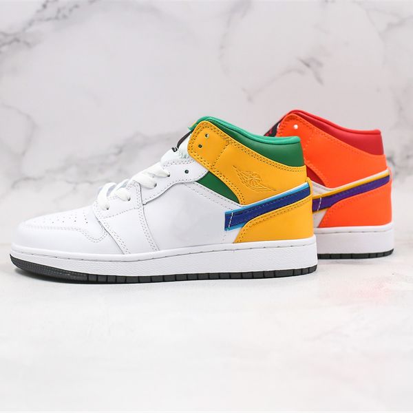 with box new 1 mid gs candy mandarin duck 2020 women basketball shoes baskets 1s designer sneakers
with box new 1 mid gs candy mandarin duck 2020 women basketball shoes baskets 1s designer sneakers