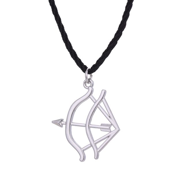 skyrim sliver fashion pendant necklace cupid's bow arrow charm adjustable rope chain necklace/bracelet for women gift, Silver
skyrim sliver fashion pendant necklace cupid's bow arrow charm adjustable rope chain necklace/bracelet for women gift, Silver