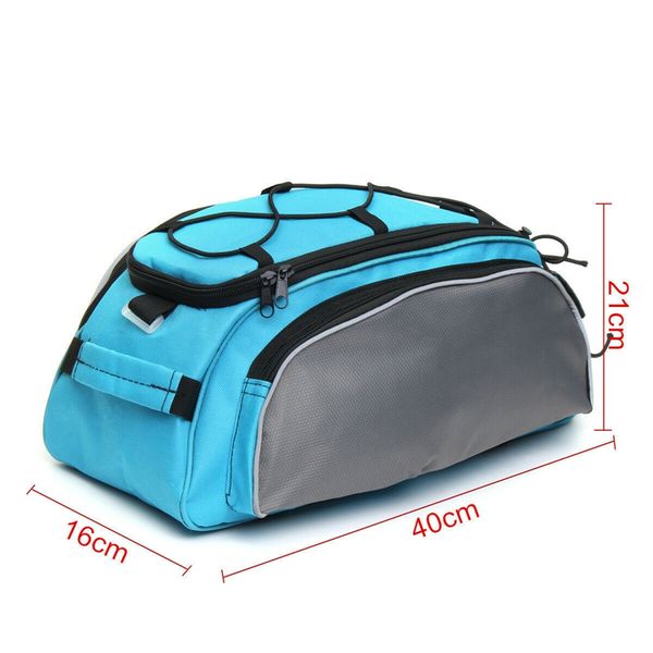 outdoor bicycle back pack bike rear seat saddle bag shoulder handbag cycling storage pannier riding travel bag
outdoor bicycle back pack bike rear seat saddle bag shoulder handbag cycling storage pannier riding travel bag