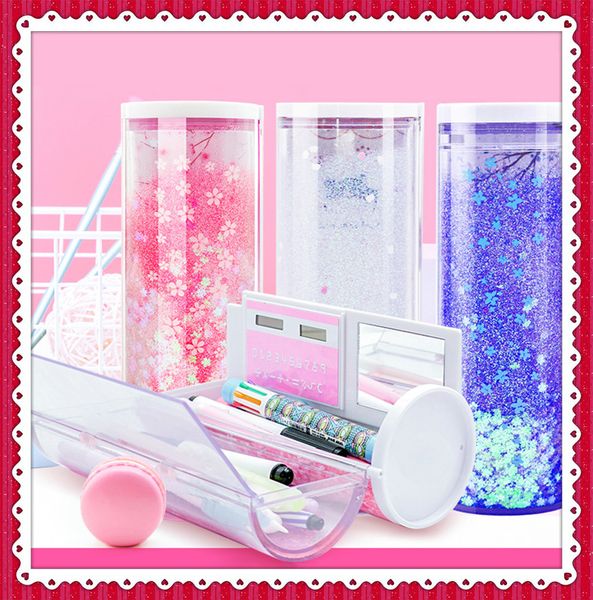 quicksand translucent creative multifunction cylindrical pencil box case school stationery pen holder pink blue calculator
quicksand translucent creative multifunction cylindrical pencil box case school stationery pen holder pink blue calculator