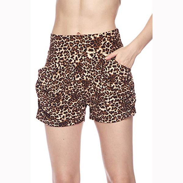 2019 shorts women ladies summer leopard print pocket short femme trousers spodenki damskie short feminino korte broek dames, White;black
2019 shorts women ladies summer leopard print pocket short femme trousers spodenki damskie short feminino korte broek dames, White;black