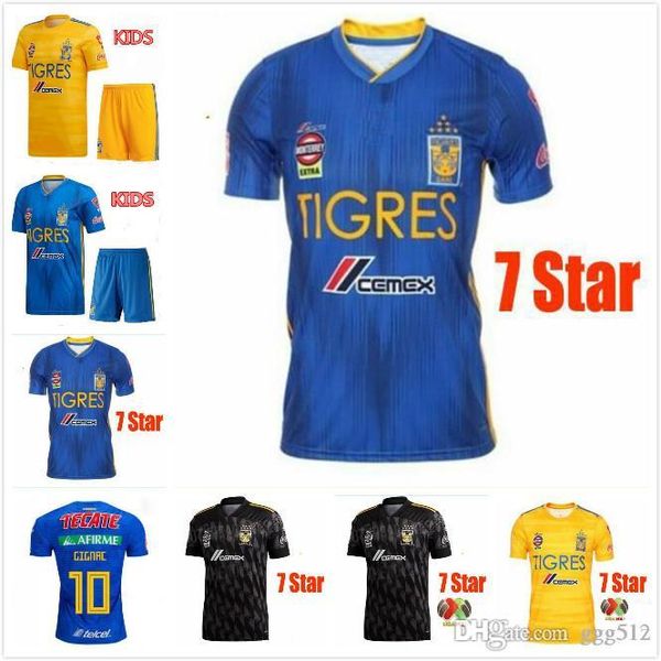 new 7 star 2019 naul tigres third soccer jerseys 19/20 camiseta de foot black morelia veracruz jersey gignac kids kit 2020 football shirts, Black;yellow
new 7 star 2019 naul tigres third soccer jerseys 19/20 camiseta de foot black morelia veracruz jersey gignac kids kit 2020 football shirts, Black;yellow