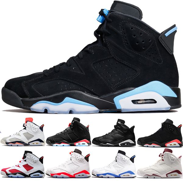 Top 6 6s Infrared 2019 Mens Basketball Shoes Tinker UNC Black Cat Carmine Sports Blue Oreo Designer White Infared Athletic Designer Sneakers
Top 6 6s Infrared 2019 Mens Basketball Shoes Tinker UNC Black Cat Carmine Sports Blue Oreo Designer White Infared Athletic Designer Sneakers