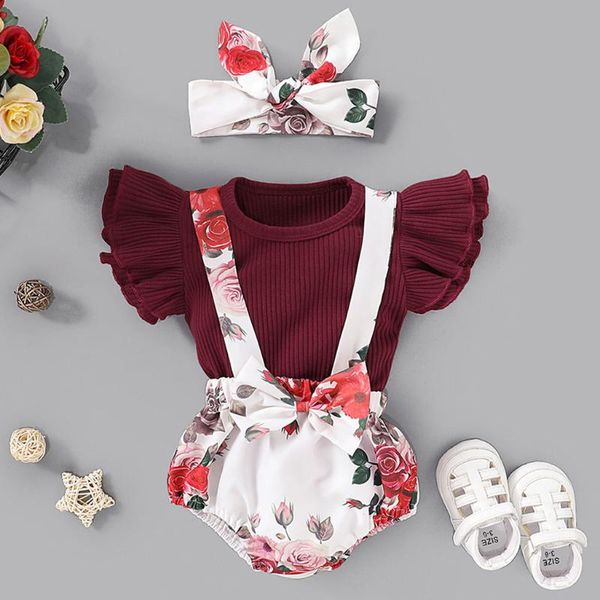 2pcs toddler baby girl dress clothing sets princess short sleeve t-shirt + cute strap red floral shorts kid clothes costumes, White
2pcs toddler baby girl dress clothing sets princess short sleeve t-shirt + cute strap red floral shorts kid clothes costumes, White