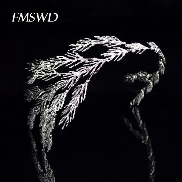 silver rose gold color trendy zinc alloy leaves headbands bridal wedding tiara bride fashion headdress prom hair jewelry fd-045a, Golden;white
silver rose gold color trendy zinc alloy leaves headbands bridal wedding tiara bride fashion headdress prom hair jewelry fd-045a, Golden;white