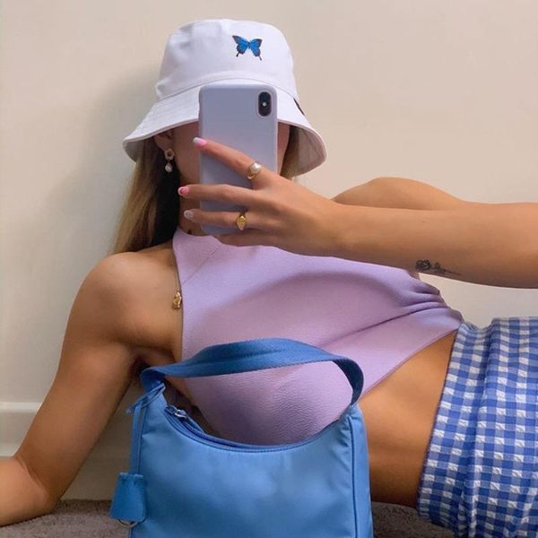 summer butterfly bucket hat women men cotton fashion sad boy cap girls double-sided embroidery bob sun femme floral hat 2020, Blue;gray
summer butterfly bucket hat women men cotton fashion sad boy cap girls double-sided embroidery bob sun femme floral hat 2020, Blue;gray